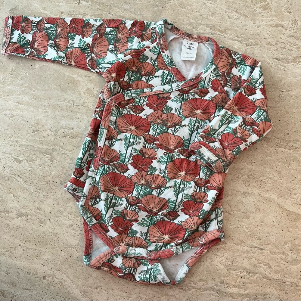 Kate Quinn California Poppy Kimono Onesie - Rare